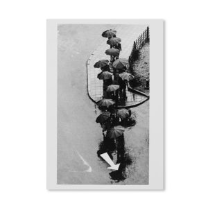 André Kertész - Jour pluvieux - Carte postale